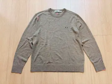 새상품급 UNIQLO AnyaHindmarch 울 니트 XL 브라운