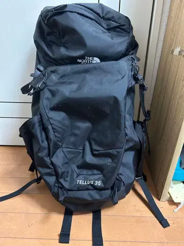 THE NORTH FACE 테루스 35 블랙 M 레인 커버 포함