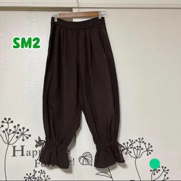 362 사만사 모스모스 브라운 밑단 리본 속바지