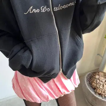 ansdotsloevner 핑크 도트 스커트