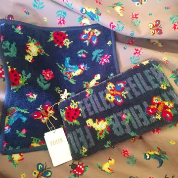 새상품 B품 페이러 하이디 가로 파우치 손수건