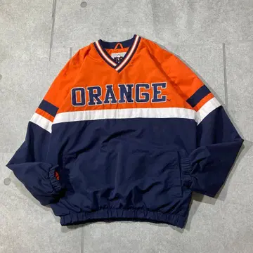 90s00s 58SPORTS 나일론 자켓 풀오버 ORANGE L