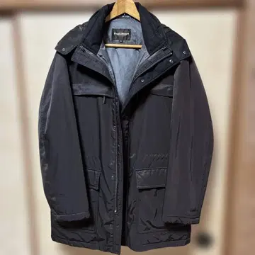 Paul Stuart 나일론 자켓 LL 사이즈 다크 브라운