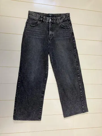 빔즈 블라스트 와이드 스트레이트 데님 블랙 M