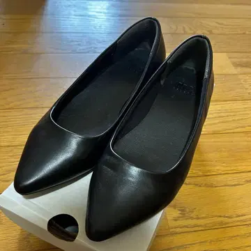 새상품급 ABCMART 포멀 가죽 펌프스 블랙 여성용