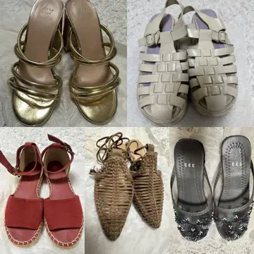 여성용 샌들 세트 묶음 판매