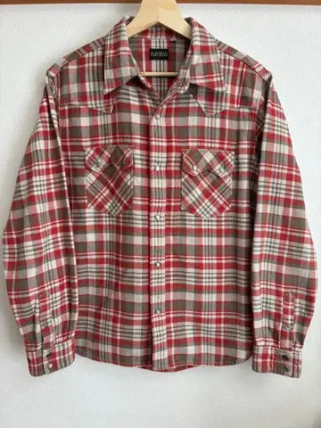 FLAT HEAD 웨스턴 플란넬 셔츠 사이즈 40