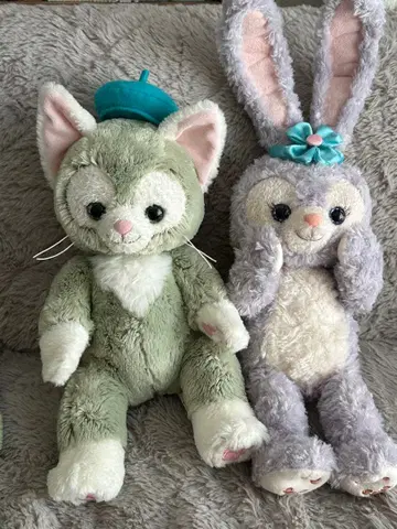 도쿄디즈니씨 젤라토니 & 스텔라 루 봉제 인형 [ 리메이크 있음 ]