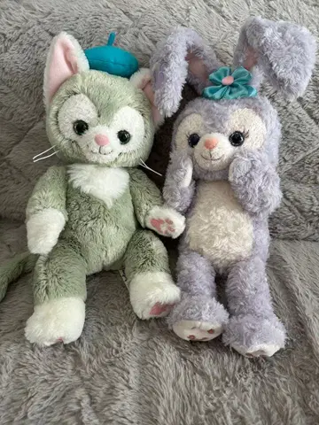도쿄디즈니씨 젤라토니 & 스텔라 루 봉제 인형 [ 리메이크 있음 ]