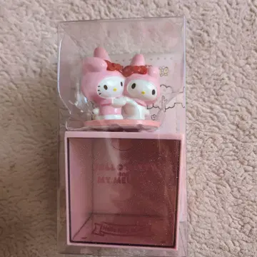 새상품 헬로키티 & 마이멜로디 스태킹 체스트 & 스탬프