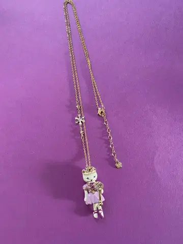 ANNA SUI 목걸이 고양이