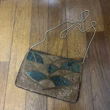 앤티크 비즈 파티 백 빈티지