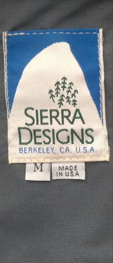 80 s SIERRA DESIGNS 마운틴 파카 60/40 M 블랙