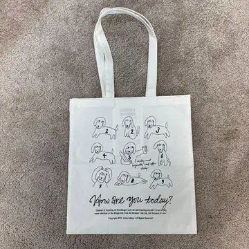 아티스트 베이커리 토트백 강아지 디자인 한국