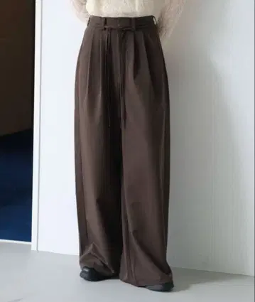 kastane 전인류 팬츠 브라운