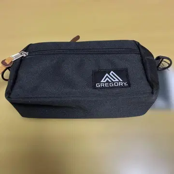 GREGORY 블랙 숄더백