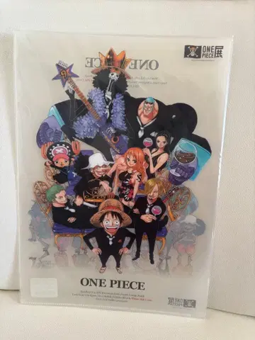 ONE PIECE 클리어 파일 책받침 세트