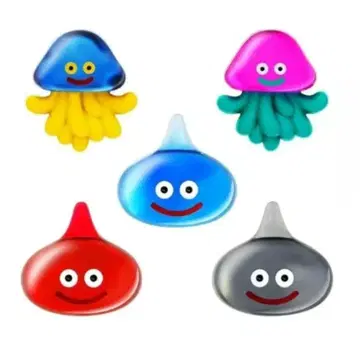 신상품 드래곤 퀘스트 스마일 슬라임 아크릴 클리어 마그넷 호이미 슬라임