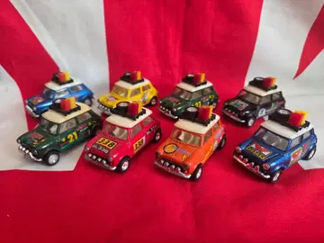 미니 쿠퍼 랠리 풀백카 8대 세트 로버 미니