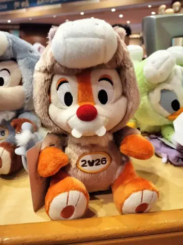 데일 십이지신 말 봉제 인형