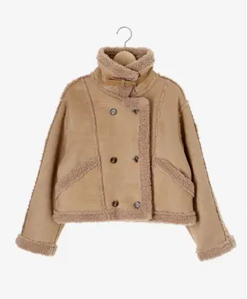 복슬복슬 보아 숏 기장 자켓