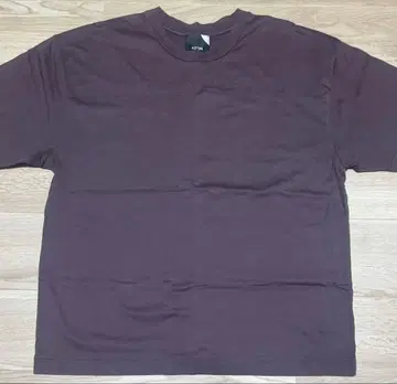 ATON 와인 레드 티셔츠