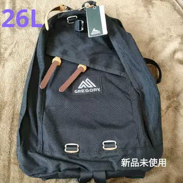 GREGORY 블랙 백팩