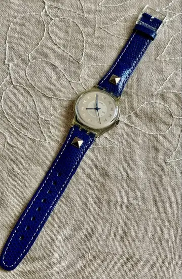 스와치 SPADES GK178 90년대 90 작동 미확인 미사용