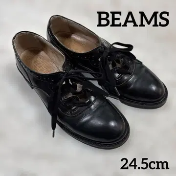 BEAMS 기리슈즈 레이스업 24.5cm