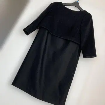 UNTlTLED 언타이틀 블랙 볼레로풍 원피스 수트