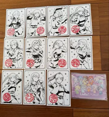 러브 라이브 카드 11장, 아크릴 스탠드 세트