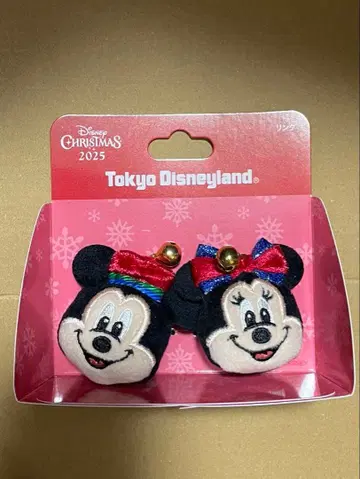 디즈니 크리스마스 미키 미니 반지