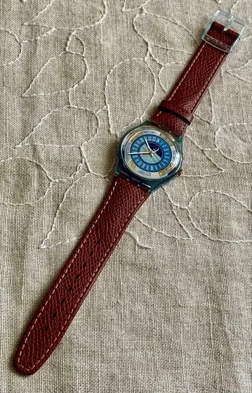 스와치 TONITE GN145 3침 24시간 다이얼 작동 미확인 미사용