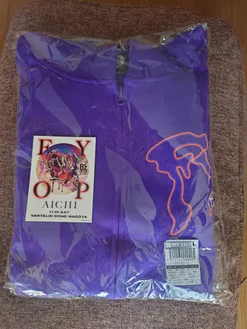 B'z FYOP LIVE-GYM 2025 후드티 L 사이즈 미개봉 새상품