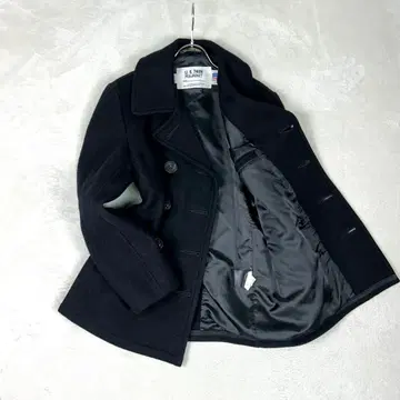 새상품급 Schott USA제 피코트 u.s.740N 블랙 34