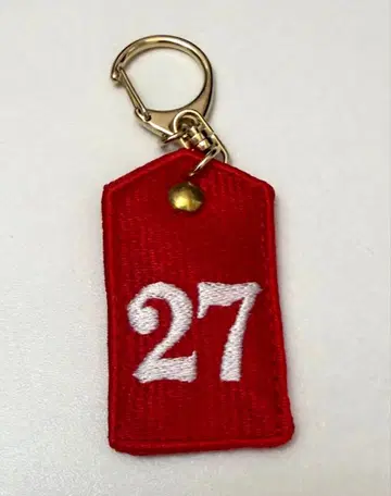 아사히카와 호쿠친 기념관 보병 제27연대 견장풍 키링 제7사단