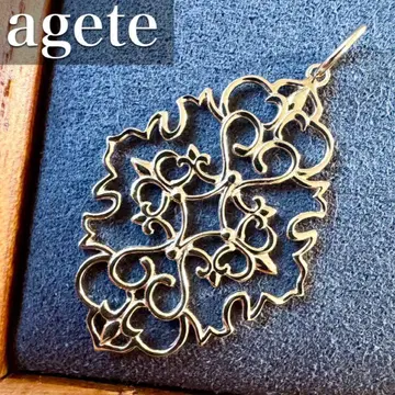 agete 재스민*K10*시스루 목걸이 참*탑*아가트