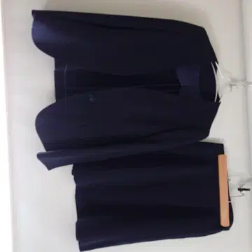 네이비 비즈니스 정장 상하의 세트