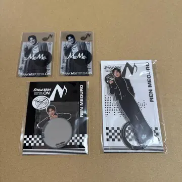 Snow Man 메구로 렌 굿즈 정리 (아크릴 스탠드, 스티커)