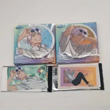 세가 럭키 쿠지 주술회전 명주지경 황혼지경 E상 캔뱃지 고죠 사토루