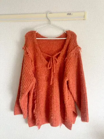 [LOWRYSFARM] 2WAY 프린지 멜란지 LS