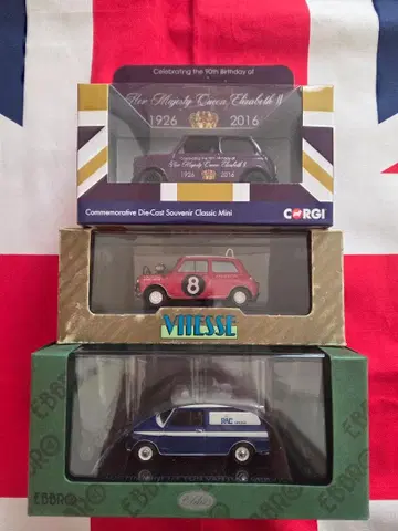 EBBRO 코기 비테스 미니쿠퍼 3대 미니밴 랠리 로버 미니