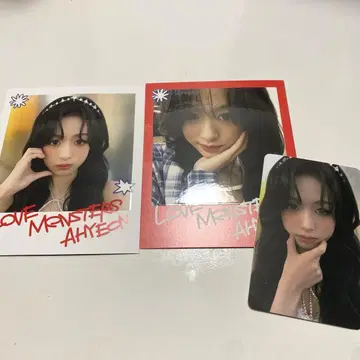 아현 트레이딩 카드 인스턴트 사진