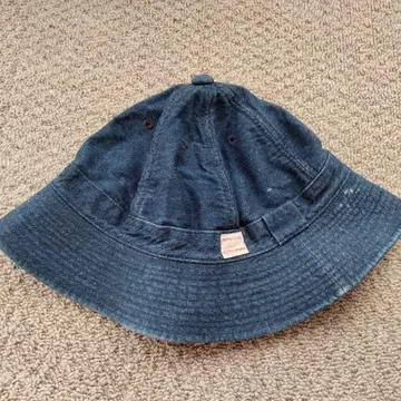 파파스 PAPAS ISLAND 버킷 햇 청바지 원단 다크 블루
