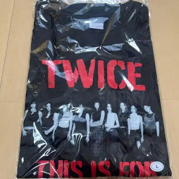 TWICE 사진 T셔츠 L 사이즈