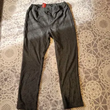 동물 패턴 그레이 스패츠 허리밴딩