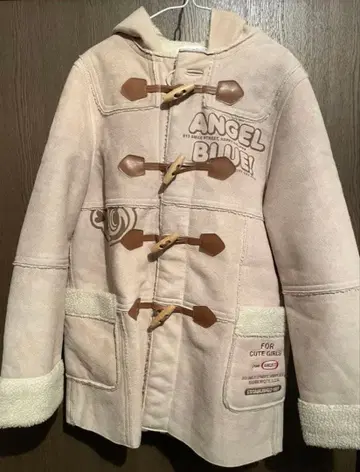 엔젤 블루 더플 코트