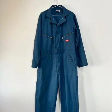 Dickies 올인원 작업복 사이즈 44 블루 계열