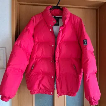 가격 인하 중 phenix 레드 다운 자켓