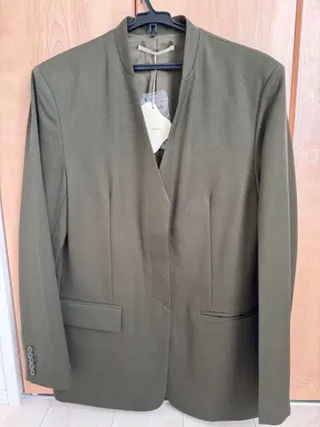 little suzie 올리브 노카라 자켓